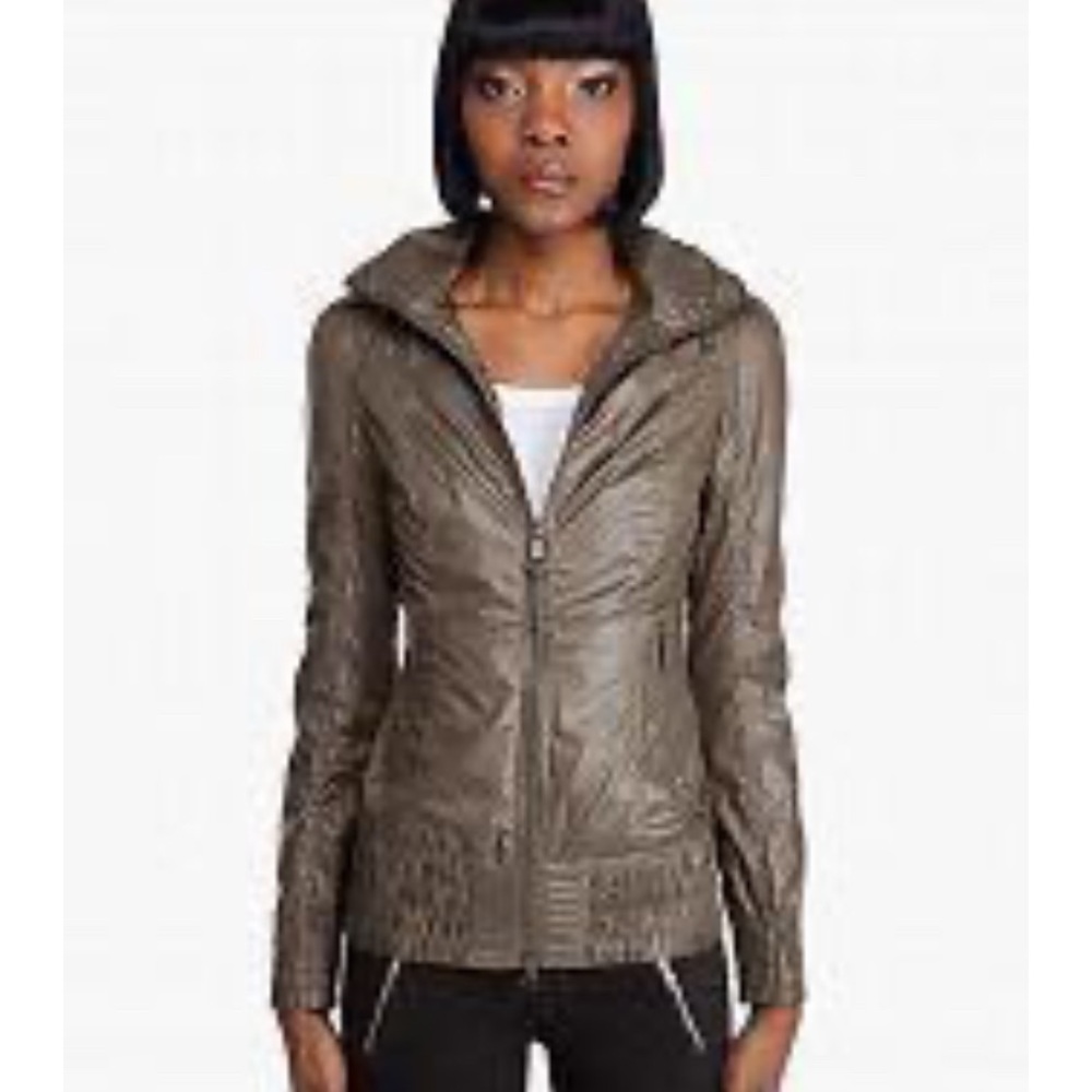 Mackage Perla Packable Rain Jacket - Olive